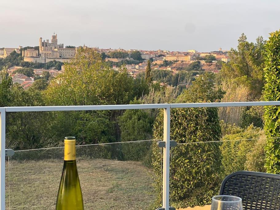 9 Ecluses Canal Du Midi-Maison T3 Belle Vue Avec Piscine Béziers Zewnętrze zdjęcie