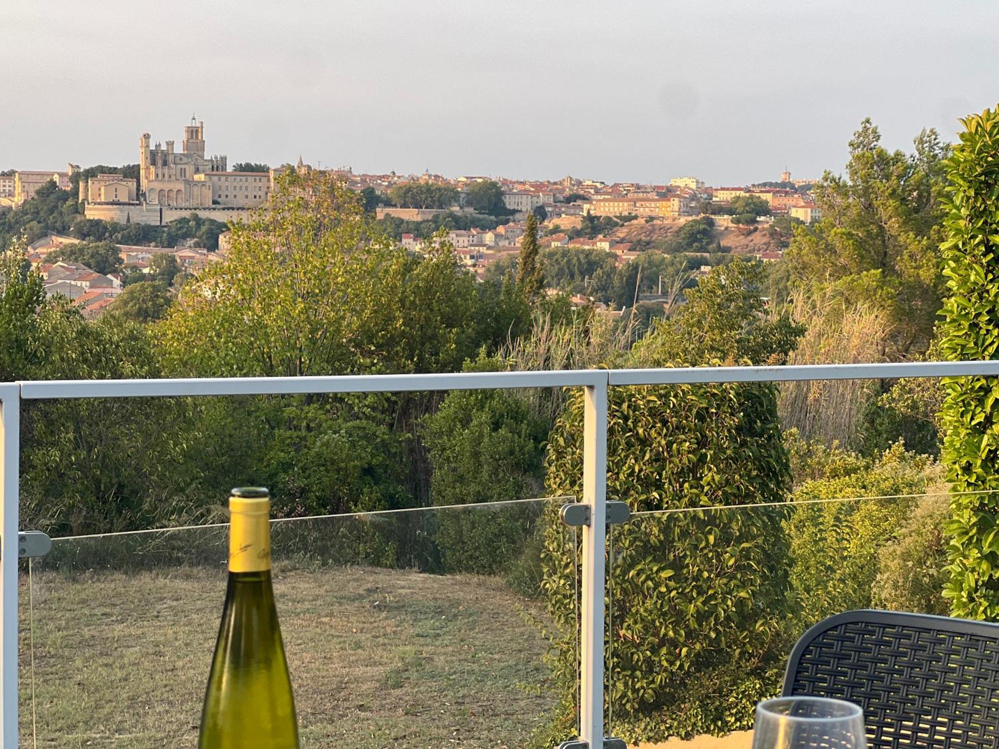 9 Ecluses Canal Du Midi-Maison T3 Belle Vue Avec Piscine Béziers Zewnętrze zdjęcie